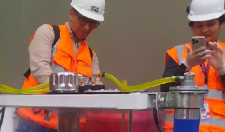 Independent SGS testing | 85% fewer contaminant particles