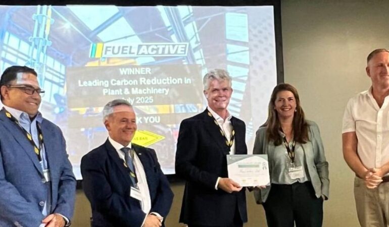 FuelActive Wins Colas Sustainability Award for Leading Carbon Reduction
