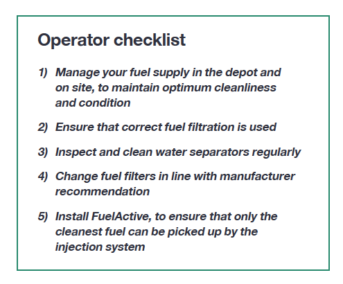 Clean fuel pick-up: protecting engines from hidden damage